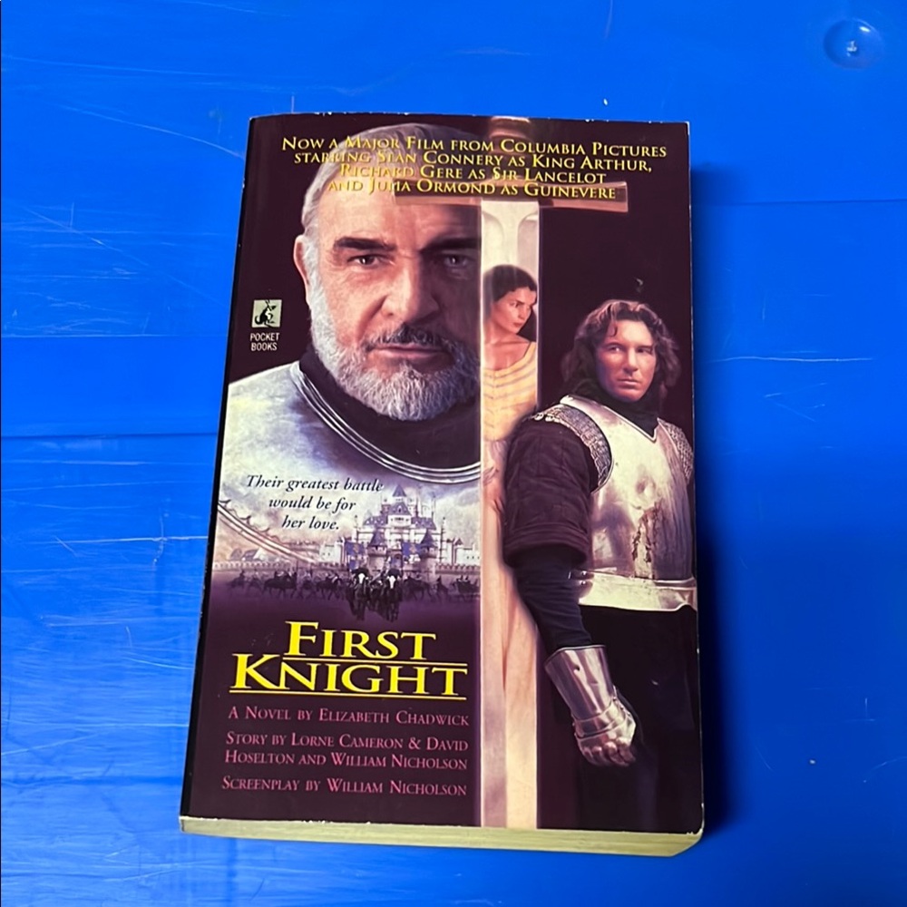 First Knight by Elizabeth Chadwick Fiction Book Vintage 1995 King Arthur Novel